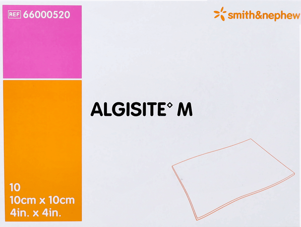 Algisite Verband Algin.ca 10x10cm 10 66000520  -  Smith Nephew