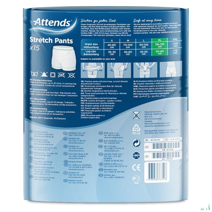 Attends Slip Stretchpant Fixation X-Large 1X15