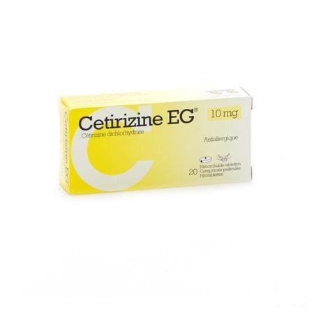 Cetirizine EG Tabletten 20 X 10 mg  -  EG