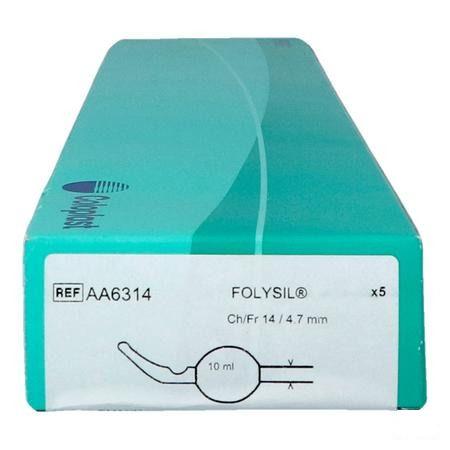 Folysil 2-Weg Tie Sil Cath 15  ml 40Cm Ch14 5  -  Coloplast