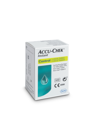 Accu Chek Instant Control 1 2,5 ml + control 2 2,5 ml  -  Roche Diagnostics