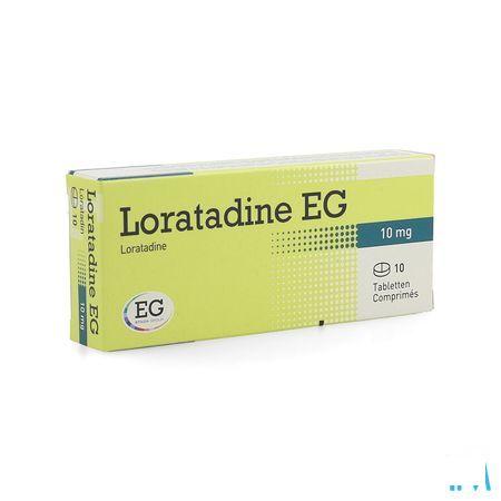 Loratadine EG 10 mg Comprimes 10 X 10 mg  -  EG
