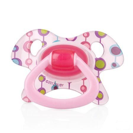 Nuby Geoac Orthodontische Fopspeen - 0-6m  -  New Valmar