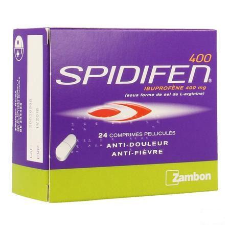 Spidifen 400 Comprimes Enrob 24 X 400 mg