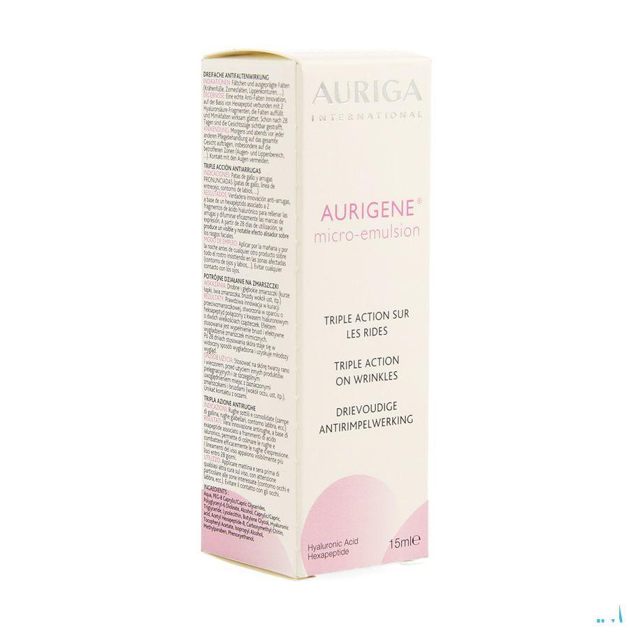Auriga Aurigene Micro Emulsion P Anti rides Flacon 15 ml  -  Isdin