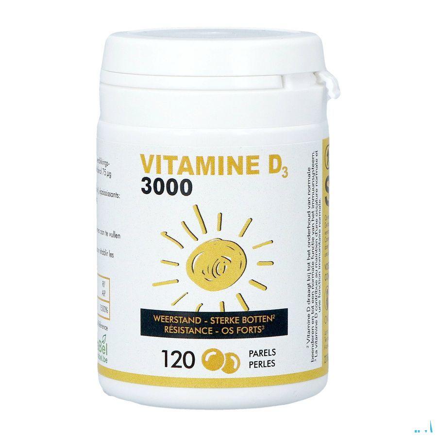 Soria Vitamine D 3000Iu Parels 120