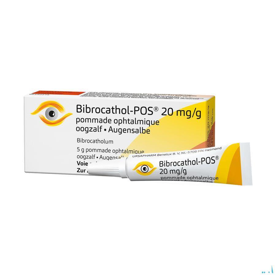 Bibrocathol-Pos 20 mg/G Pommade Ophtalmique Tube 5G