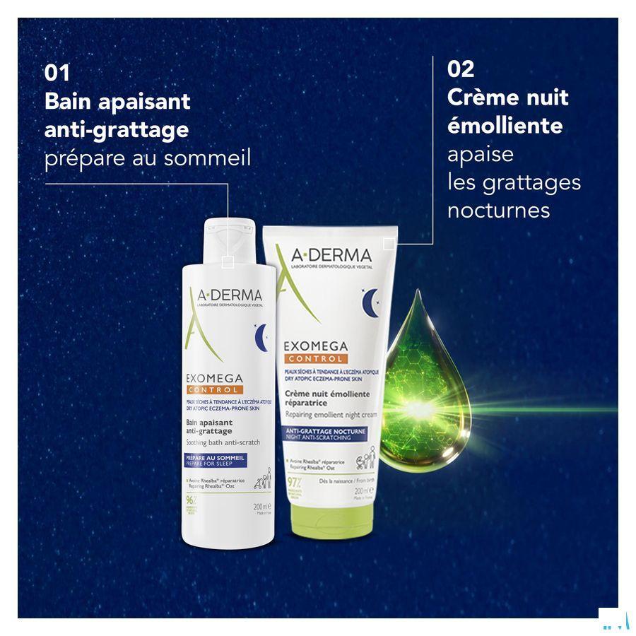 Aderma Exomega Control Herst. Emol. Nacht Cr 200 ml
