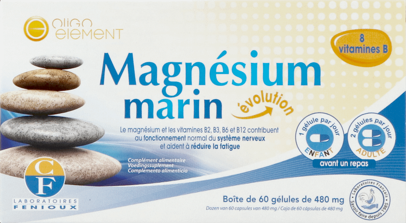 Magnesium Marin Evolution Caps 60