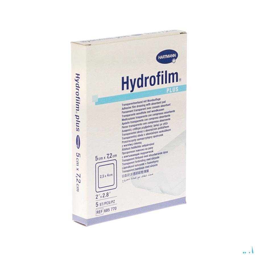 Hydrofilm Plus 5x7,2cm 5 P/s  -  Hartmann