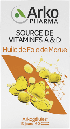 Arkocaps Levertraanolie 60  -  Arkopharma