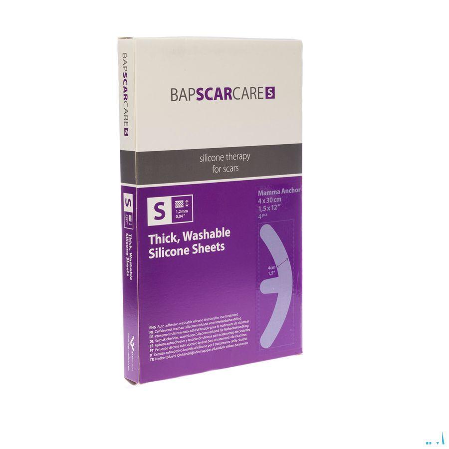 Bap Scar Care S Silicoonverb Adh 40X10X30Cm 2 Paar  -  Bap Medical