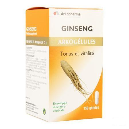 Arkocaps Ginseng Plantaardig 150  -  Arkopharma