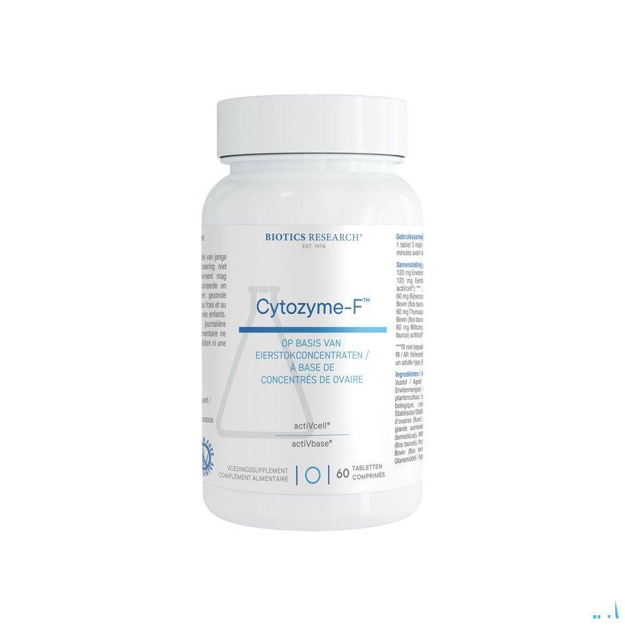 Biotics Cytozyme-F 60 tabletten  -  Energetica Natura