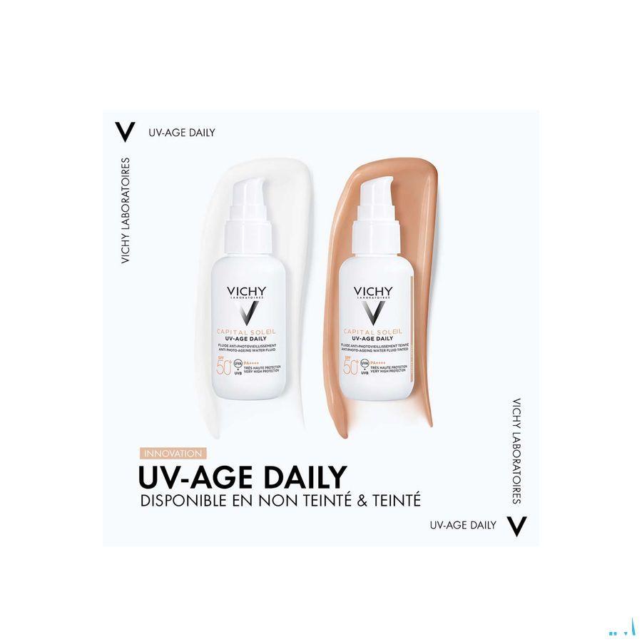 Vichy Cap Sol Uv-Age Tintee Light Ip50 + 40 ml  -  Vichy