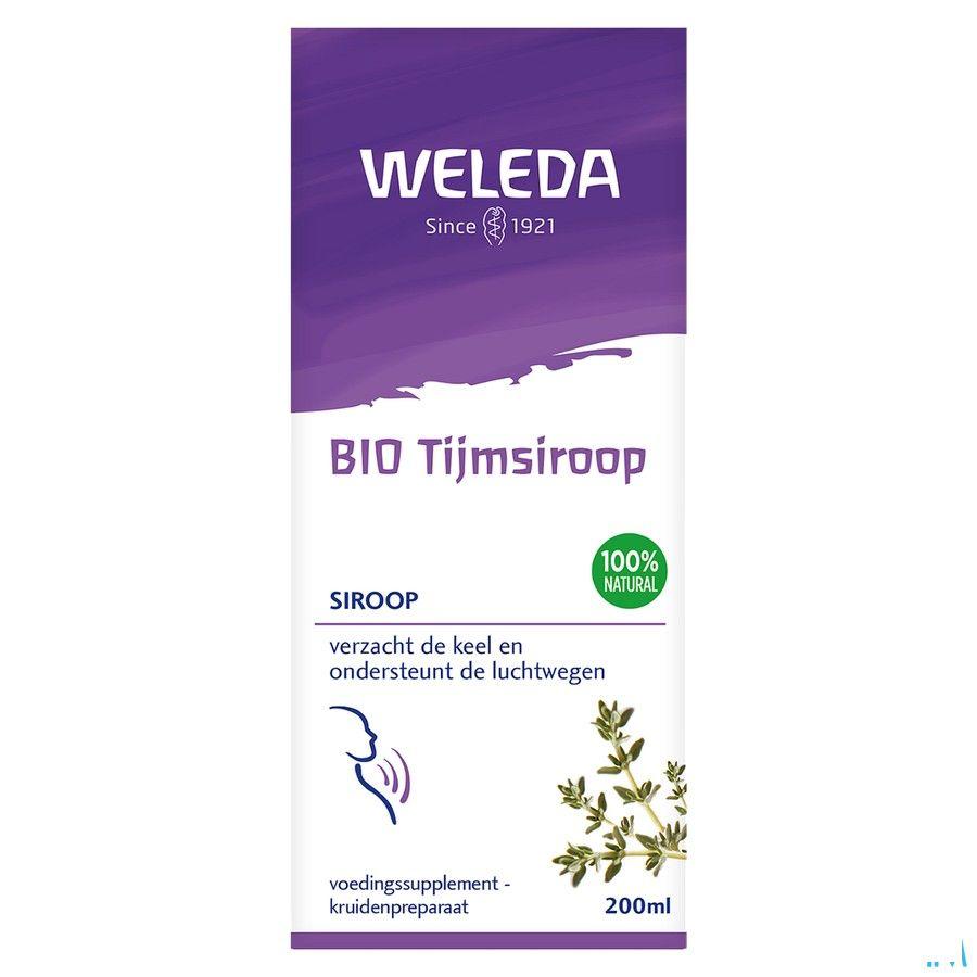 Weleda Tijmsiroop Bio 200 ml  -  Weleda
