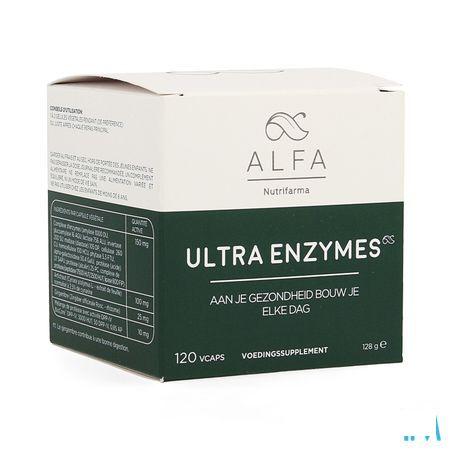 Alfa Ultra Enzymes Vcaps 120  -  Nutrifarma