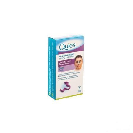 Quies Anti ronflement Dilateur Nasal Grande 1  -  Quies