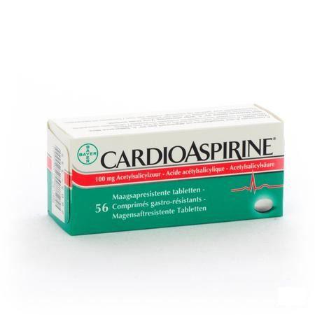 Cardioaspirine Gastro Resist. Comprimes 56 X 100 mg