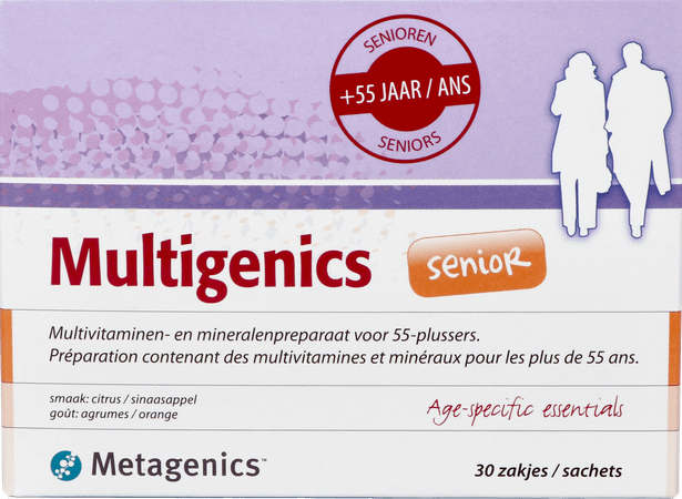 Multigenics Senior Poeder Zakje 30 7287  -  Metagenics