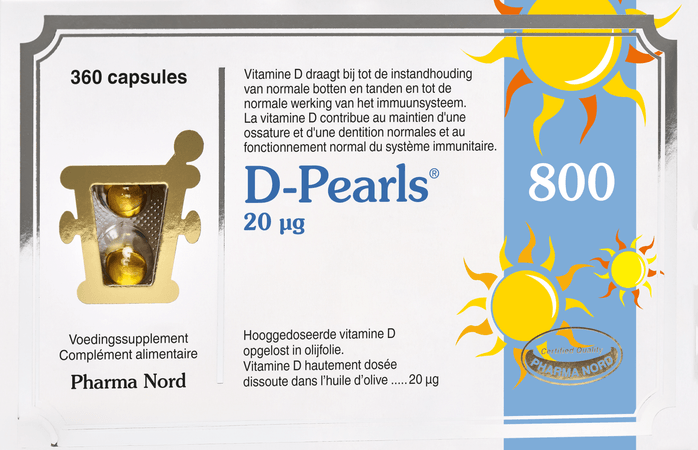 D-pearls 800 Capsule 360  -  Pharma Nord