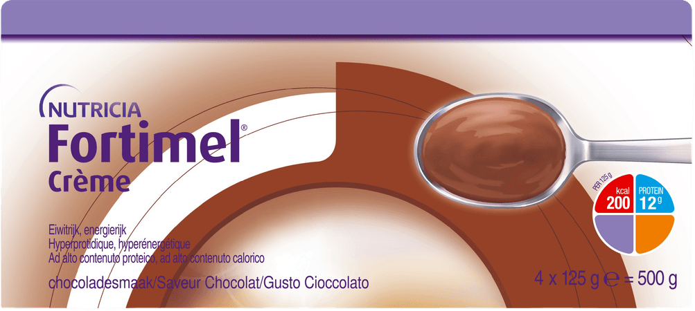 Fortimel Creme Chocolade 4X125 g  -  Nutricia