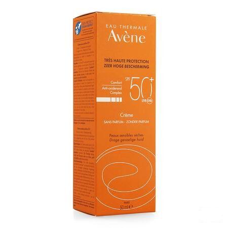 Avene Creme Solaire Ip50 + S/parfum 50 ml  -  Avene