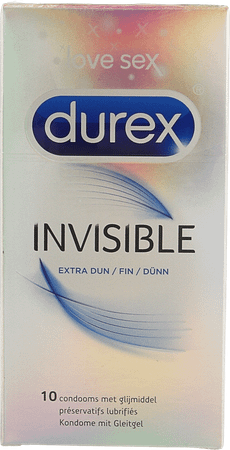Durex Invisible Extra Fijn 10