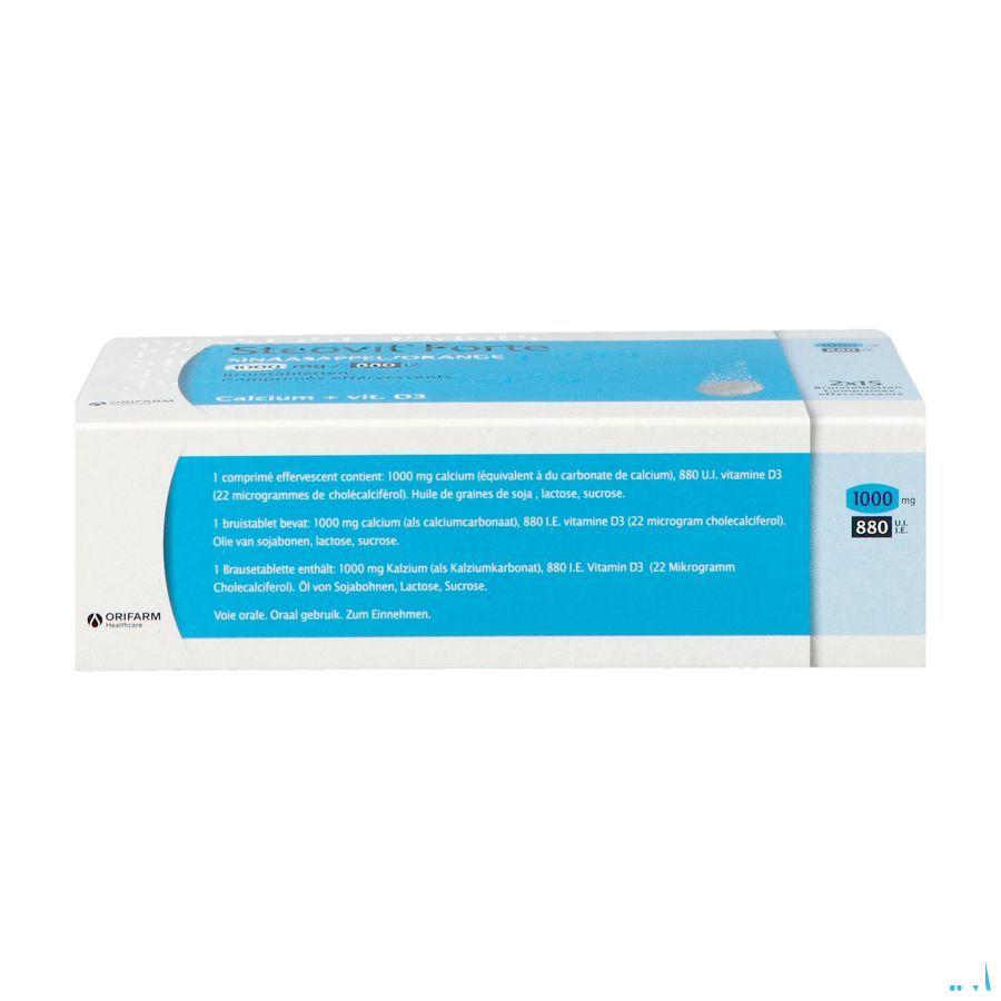 Steovit Forte 1000 mg/880 Ie/ui Bruistabletten 30