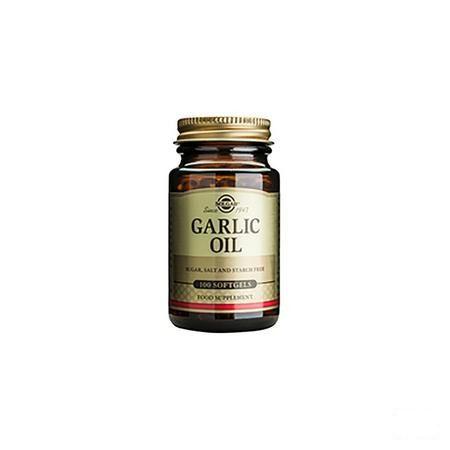 Solgar Garlic Oil (huile D'ail) Softgel 100  -  Solgar Vitamins