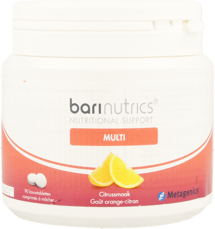 Barinutrics Multi Citrus Kauwtabletten 90  -  Metagenics