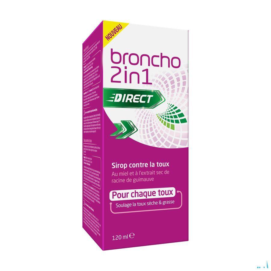 Bronchostop Bronchodirect Cough Syrup 120 ml  -  Perrigo