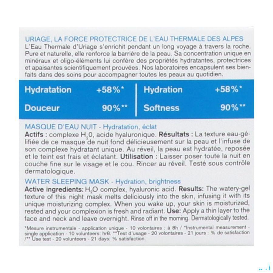 Uriage Eau Thermale Masker Water Nacht 50 ml