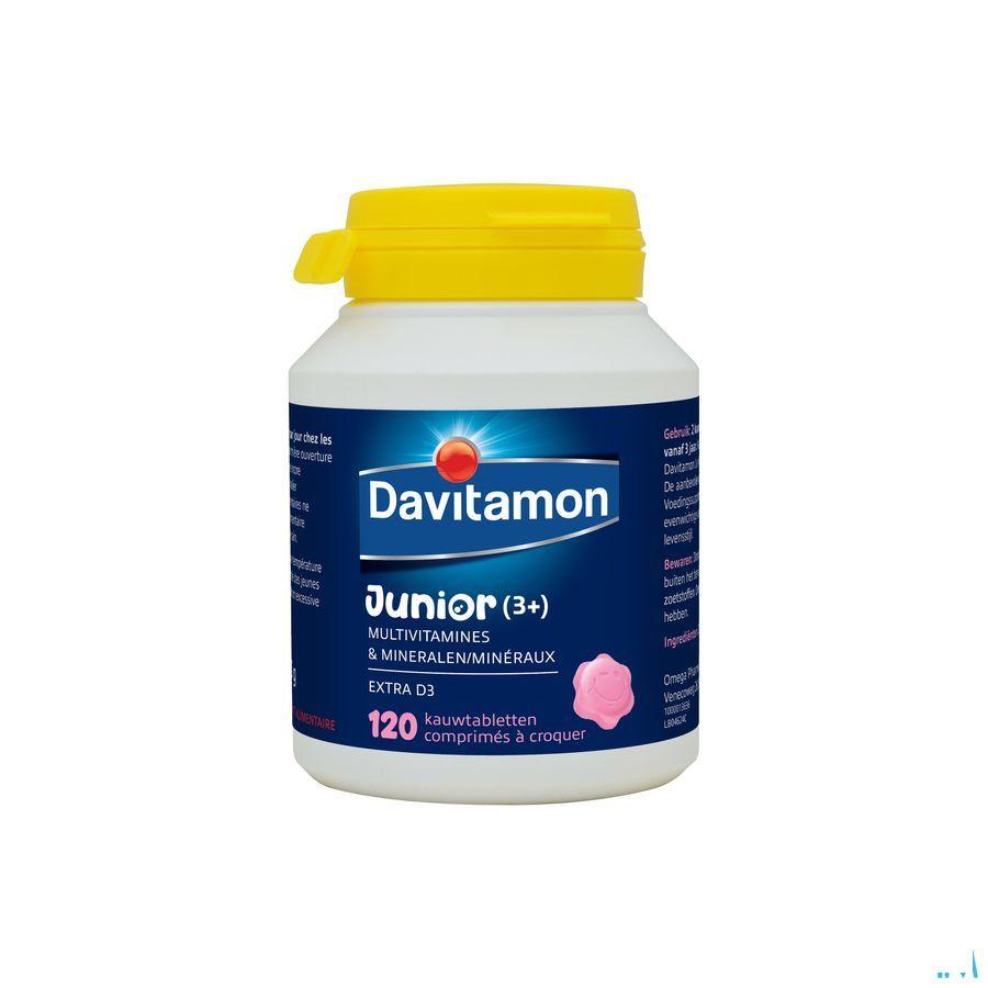 Davitamon Junior Framboos V1 Tabletten 120