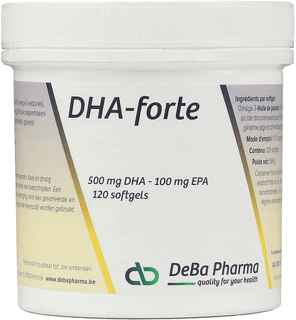 Dha Forte Capsule 120x500 mg  -  Deba Pharma