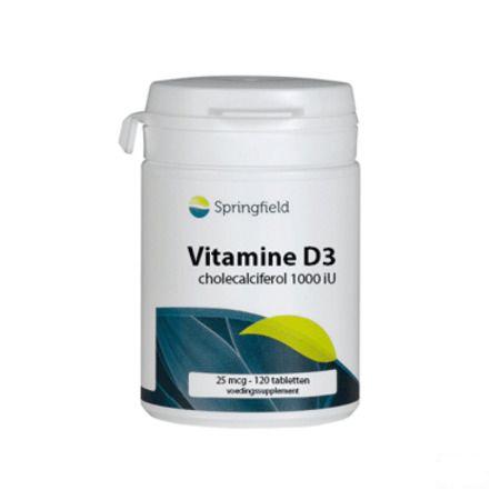 Vitamine D3 Springfield 1000e Capsule 120  -  Springfield Nutraceuticals