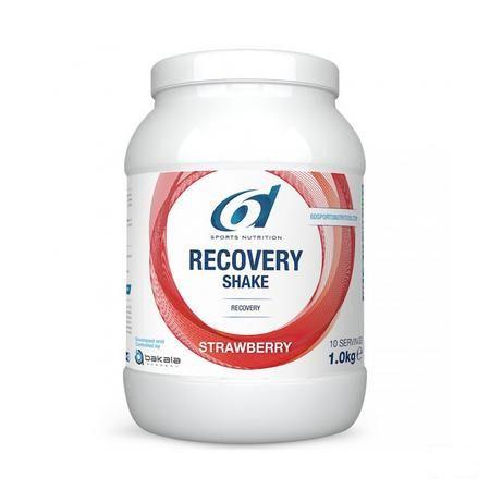 6d Sixd Recovery Shake Strawberry 1kg