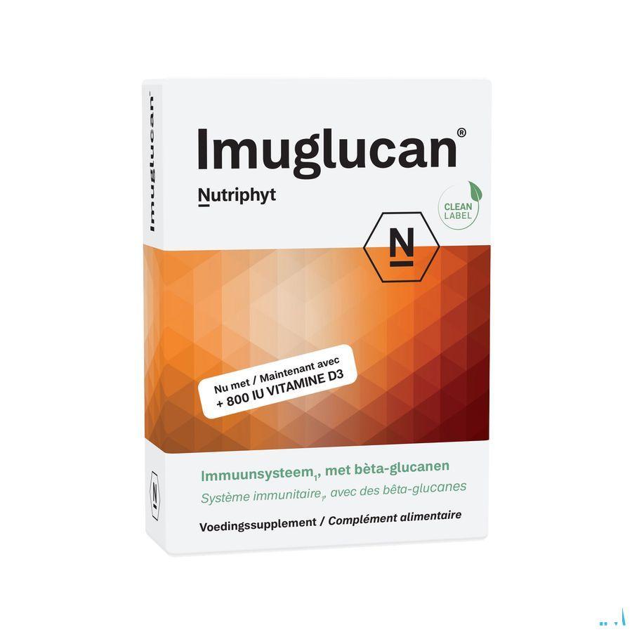Imuglucan + Vit D3 800 Iu Caps 2 x 15 Nutriphyt