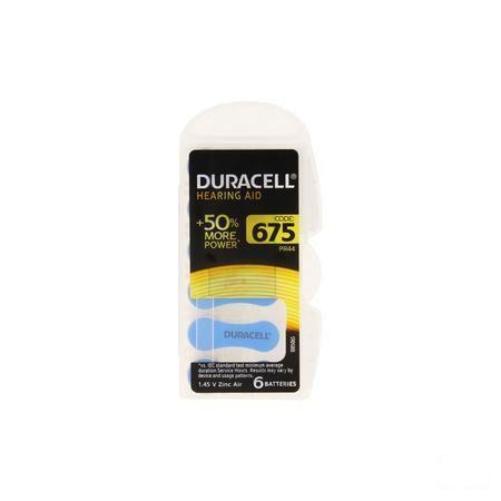 Duracell Easytab Hoorbatterij Da675 6 Blauw