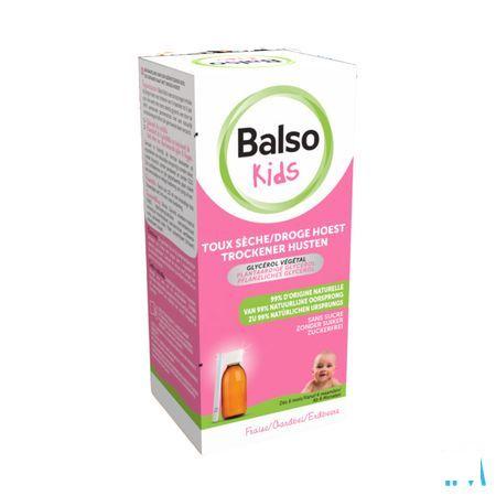 Balso Kids Hoestsiroop Z/Suiker 125ml + Pipet