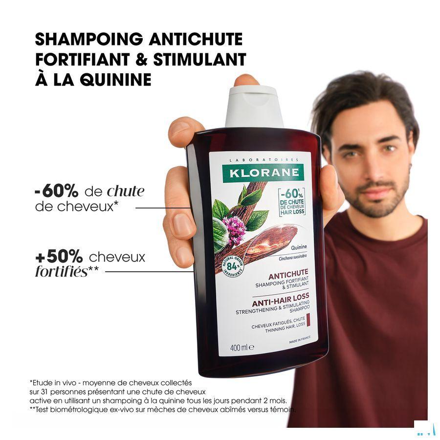 Klorane Capilaire Shampooing Quinine & Edelweiss 400 ml