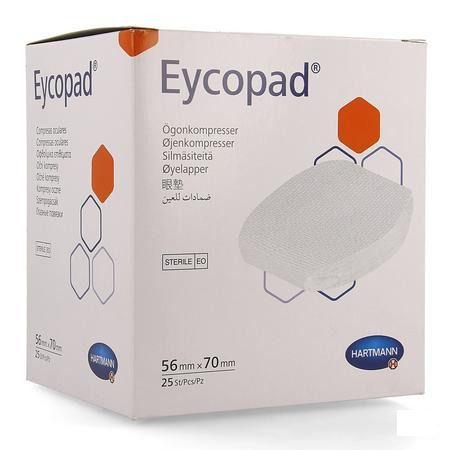 Eycopad Kompres Steriel 56X70Mm 25 4155408  -  Hartmann