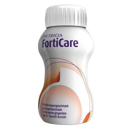 Forticare Drink Perzik-gember Fles 4x125 ml 570808  -  Nutricia