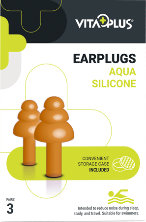 Pharmex Bouchons Oreille Sil Natation Vitaplus 3X2
