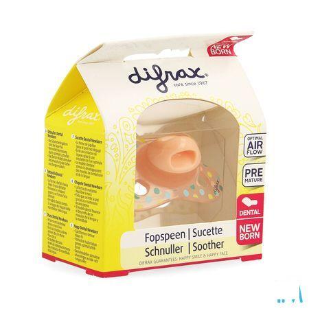 Difrax Fopspeen Newborn Dental Sil -2/2m 1 796  -  Difrax