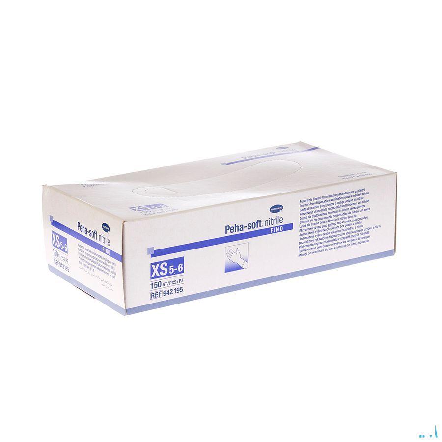 Peha Soft Handschoen Nitrile Fino Xs 150 9421955  -  Hartmann