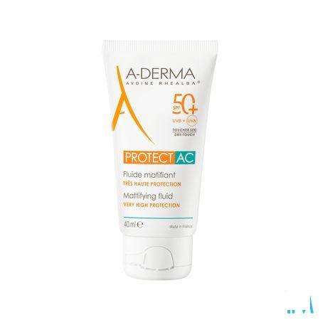 Aderma Protect Ac Fluide Matterend Spf50+ 40 ml