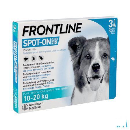 Frontline Spot On Chien 10-20kg et 3x1,34 ml