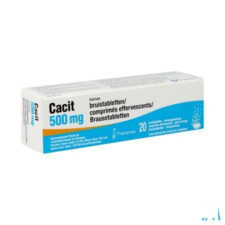 Cacit 500 Bruistabletten Tube 20 X 500 mg 