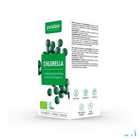Purasana Chlorella Broken Cell Wall Bio Comprimes 180
